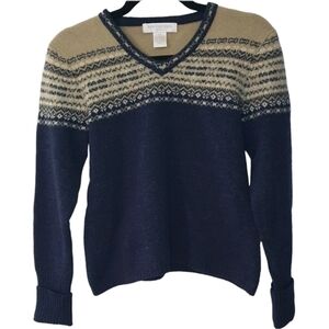 SAN FRANCISCO collection Vintage 100% Lambswool Chunky Sweater Womens‎ Size S/P